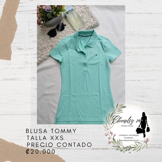 Blusa Tommy Hilfiger Talla XXS