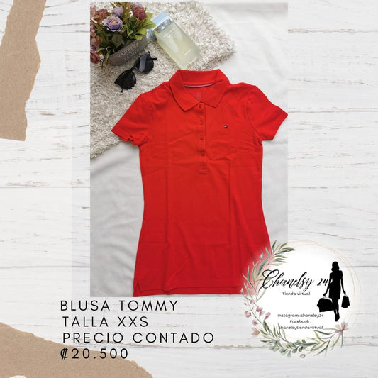 Blusa Tommy Hilfiger Talla XXS