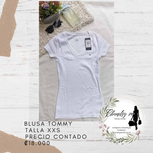 Blusa Tommy Hilfiger Talla XXS