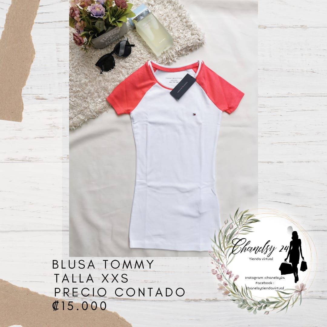 Blusa Tommy Hilfiger Talla XXS