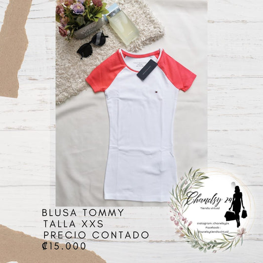Blusa Tommy Hilfiger Talla XXS