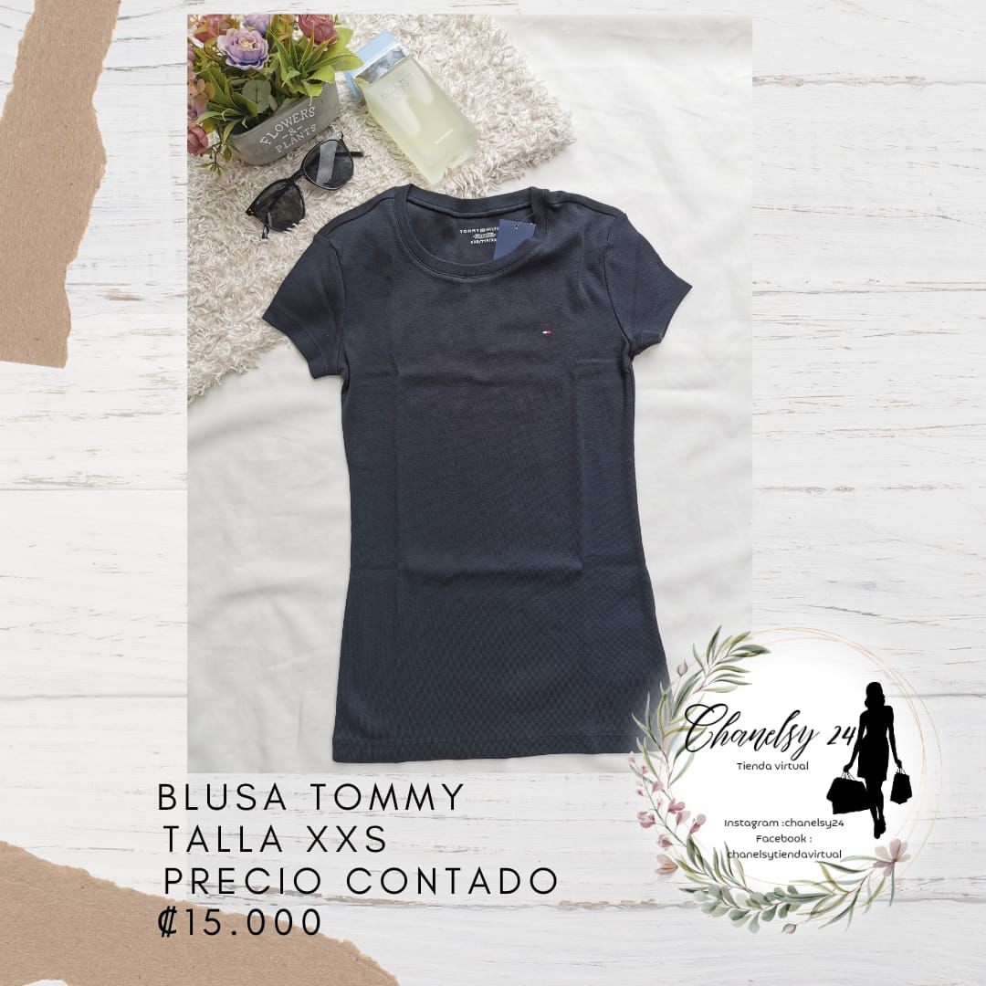 Blusa Tommy Hilfiger Talla XXS