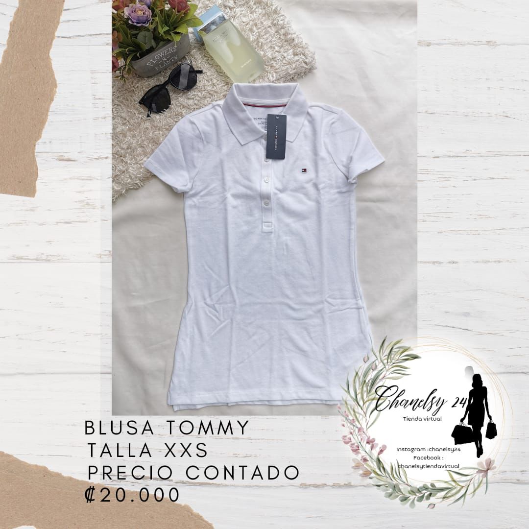 Blusa Tommy Hilfiger Talla XXS