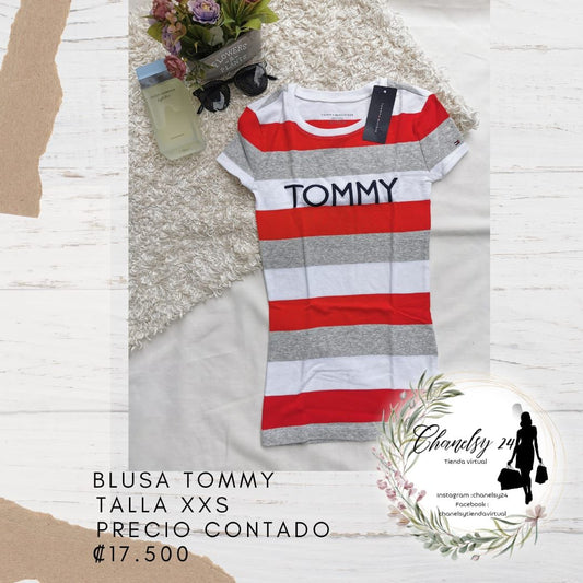 Blusa Tommy Hilfiger Talla XXS