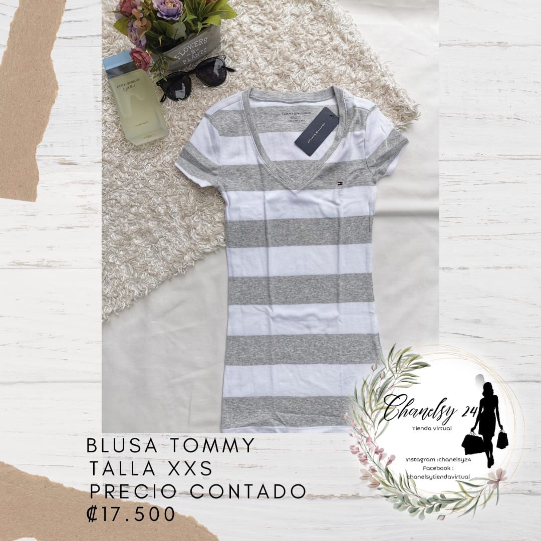 Blusa Tommy Hilfiger Talla XXS