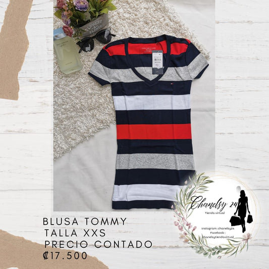 Blusa Tommy Hilfiger Talla XXS