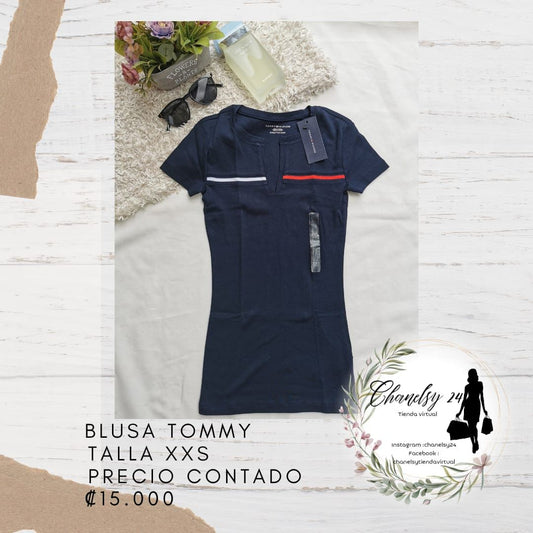 Blusa Tommy Hilfiger Talla XXS