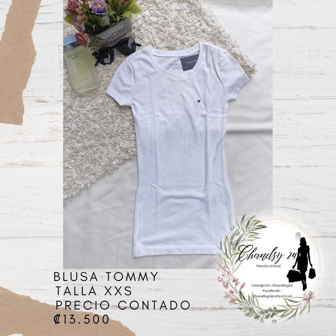 Blusa Tommy Hilfiger Talla XXS