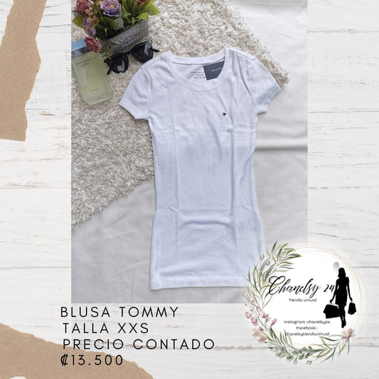 Blusa Tommy Hilfiger Talla XXS