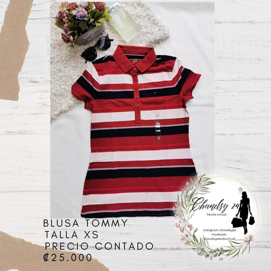 Blusa Tommy Hilfiger Talla XS
