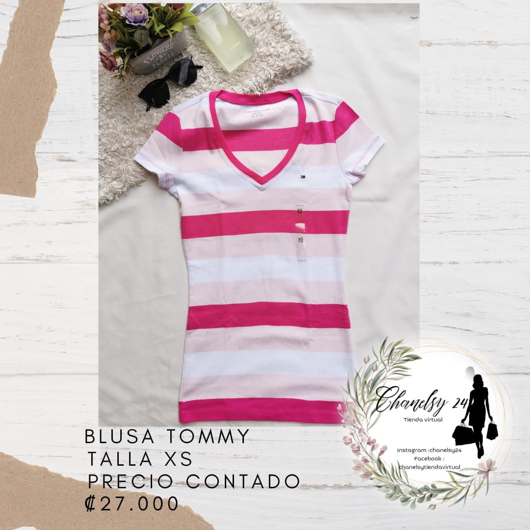 Blusa Tommy Hilfiger Talla XS