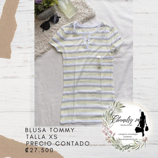 Blusa Tommy Hilfiger Talla XS