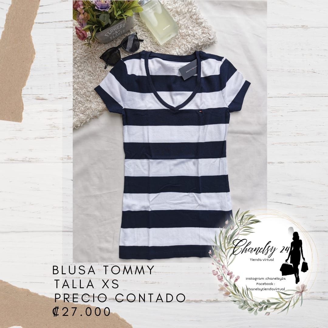 Blusa Tommy Hilfiger Talla XS