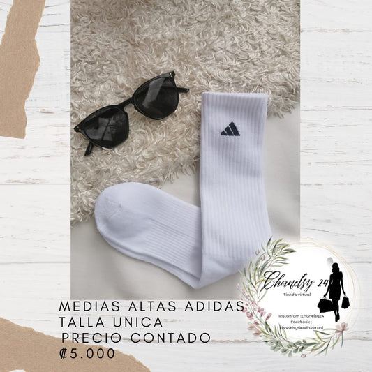 Medias Altas Adidas De Caballero