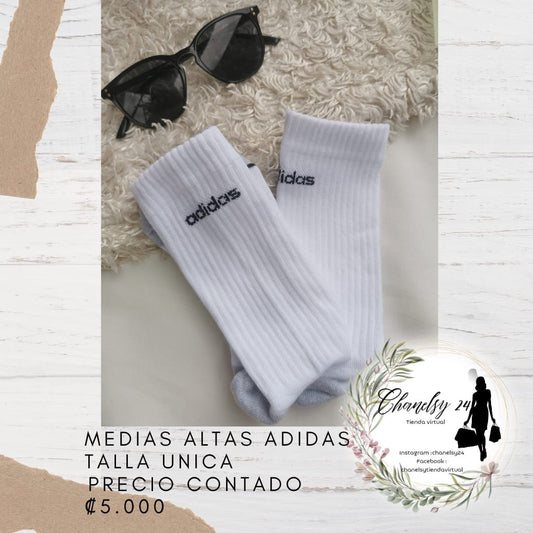 Medias Altas Adidas De Caballero