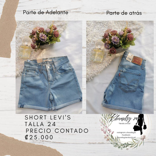 Short Mid-Length Levi's Talla 24