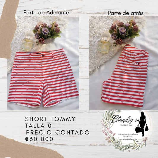 Short Tommy Hilfiger Talla 0