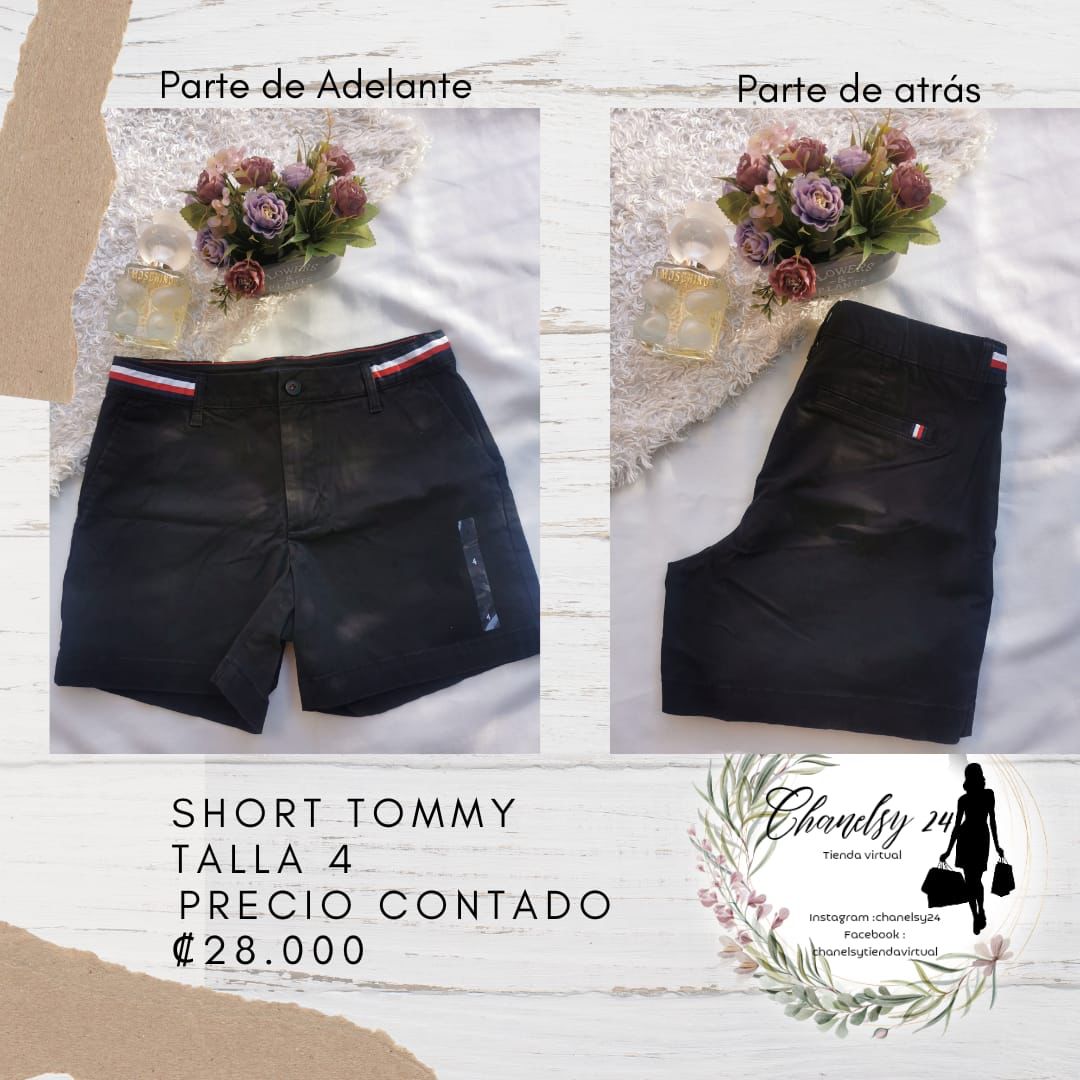 Short Tommy Hilfiger Talla 4