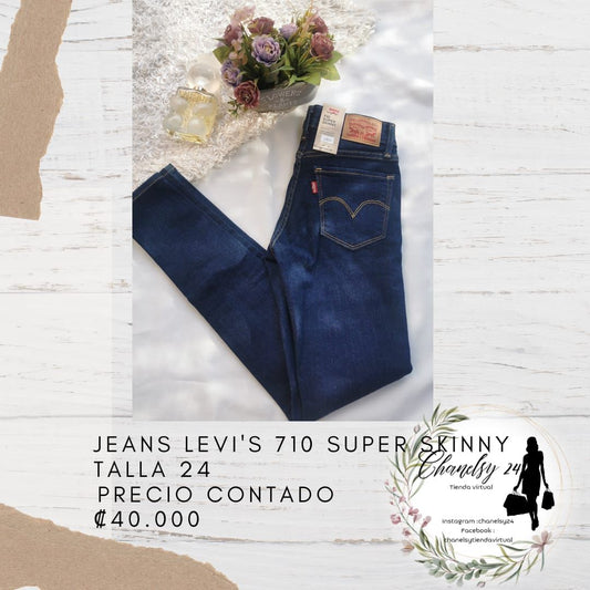 Short 710 Super Skinny Levi's Talla 24