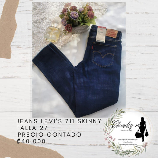 Jeans Levi's 711 Skinny Talla 27
