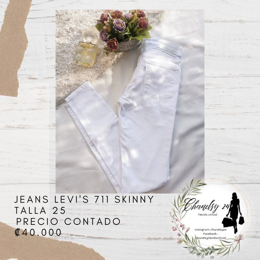 Jeans Levi's 711 Skinny Talla 25