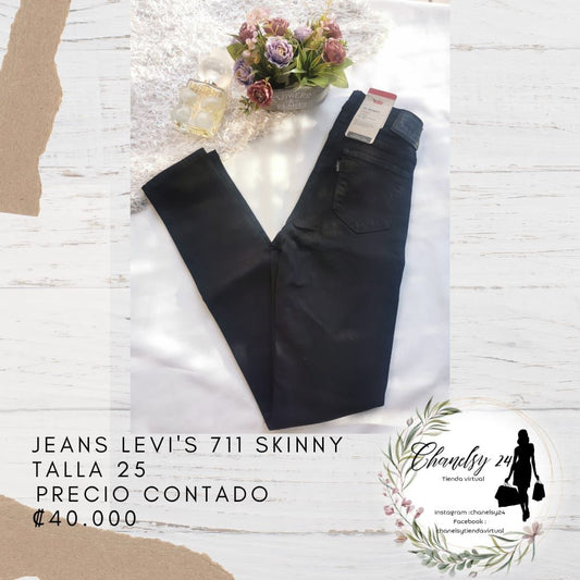 Jeans Levi's 711 Skinny Talla 25
