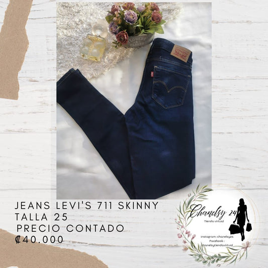 Jeans Levi's 711 Skinny Talla 25