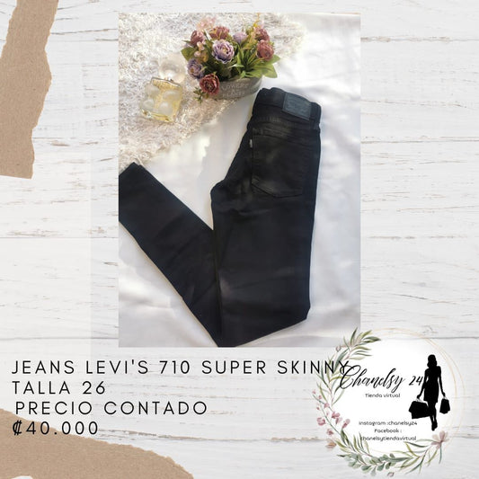 Jeans Levi's 711 Skinny Talla 26