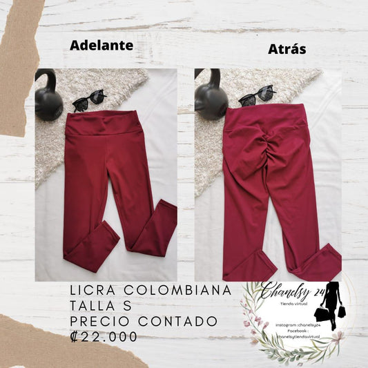Licra Colombiana Talla S