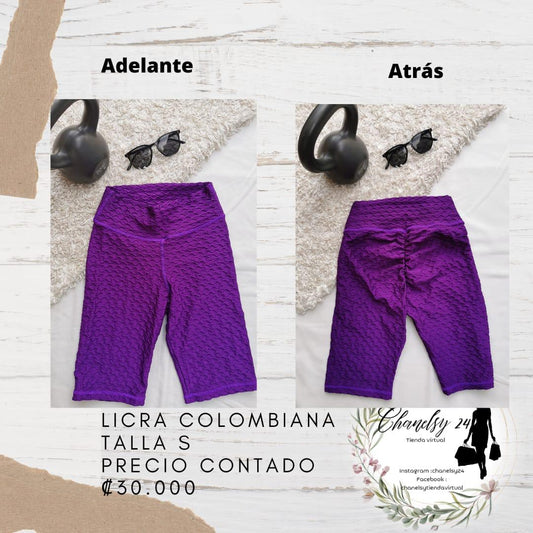 Licra Colombiana Talla S