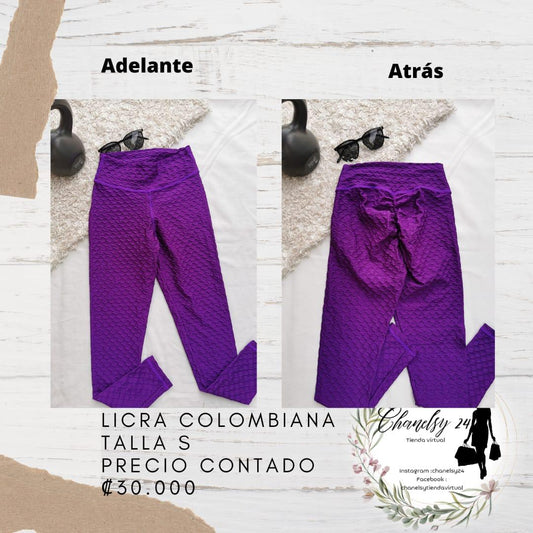 Licra Colombiana Talla S