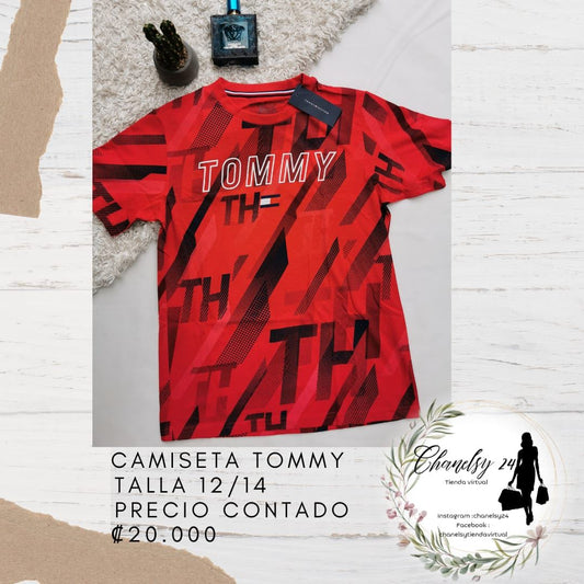 Camisa para Niño Tommy Hilfiger Talla M 12/14