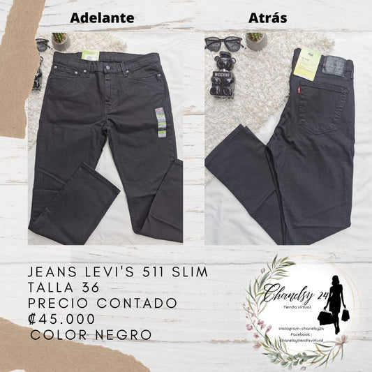 Jeans Levi's 511 Slim Talla 36