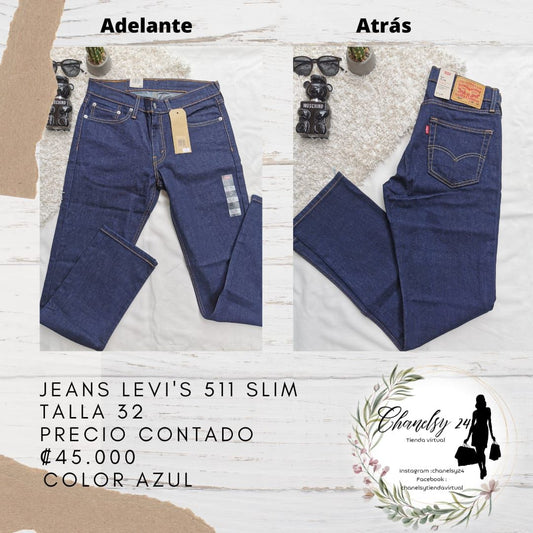 Jeans Levi's 511 Slim Talla 32