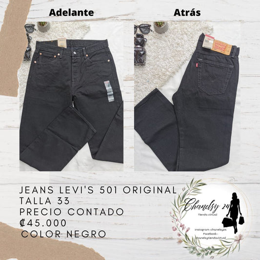 Jeans Levi's 501 Original Talla 33