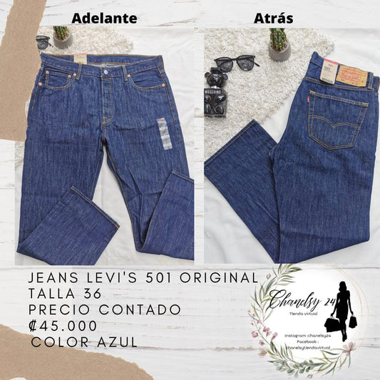 Jeans Levi's 501 Original Talla 36
