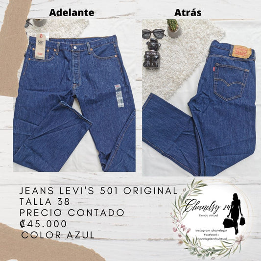 Jeans Levi's 501 Original Talla 38