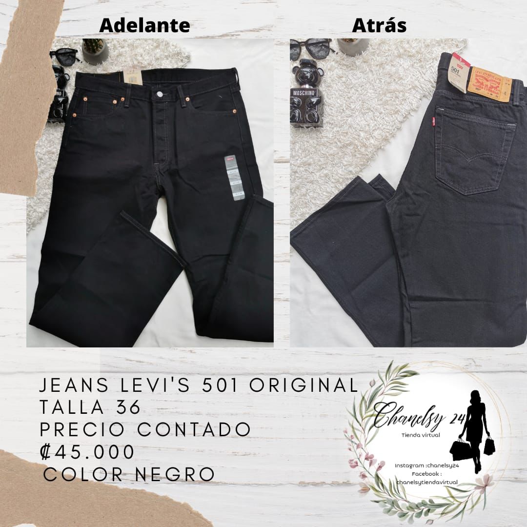 Jeans Levi's 501 Original Talla 36
