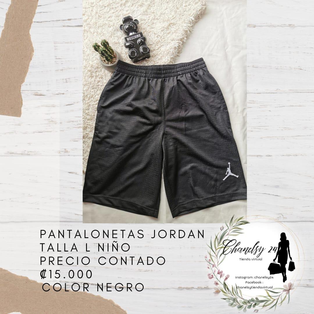 Pantaloneta Jordan Talla L Niño