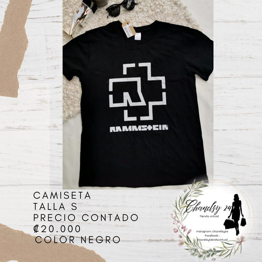 Camiseta para Hombre Rammstein Talla S