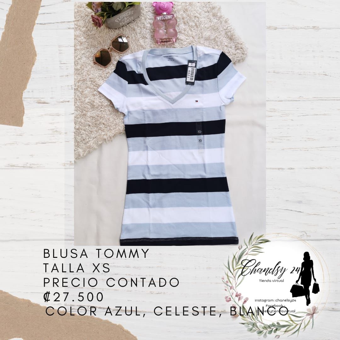 Blusa Tommy Hilfiger Talla XS
