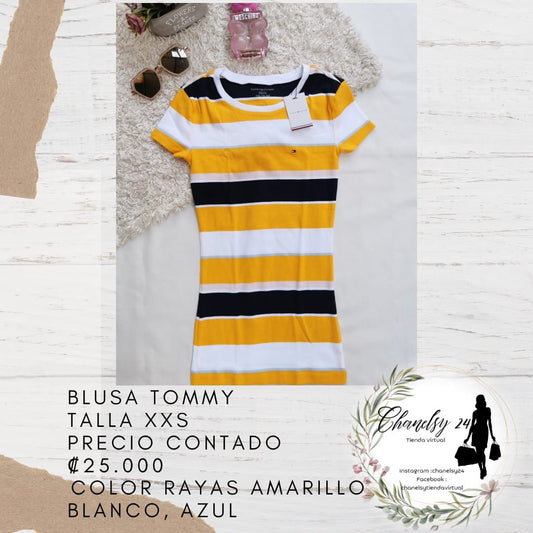 Blusa Tommy Hilfiger Talla XXS
