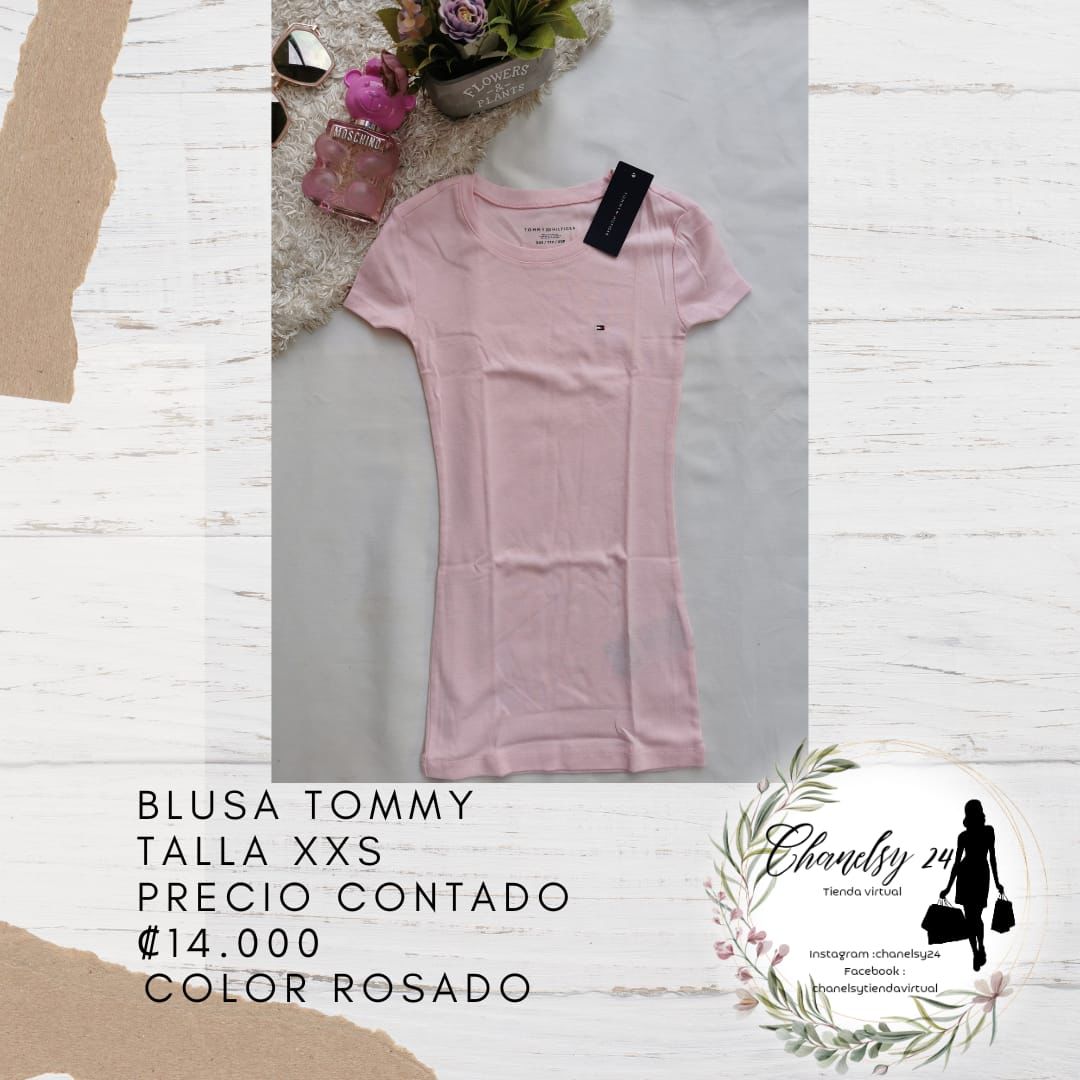 Blusa Tommy Hilfiger Talla XXS