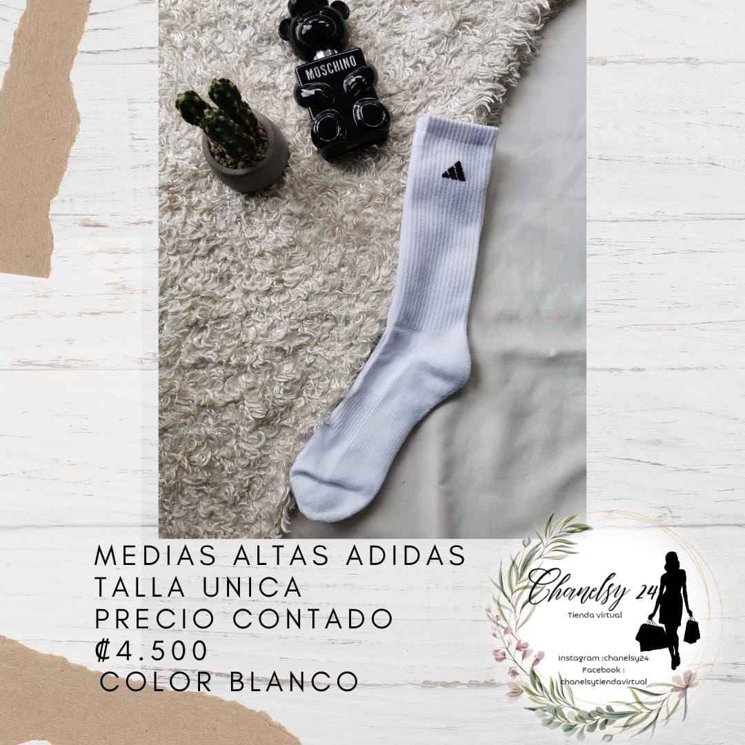Medias Altas Adidas De Caballero