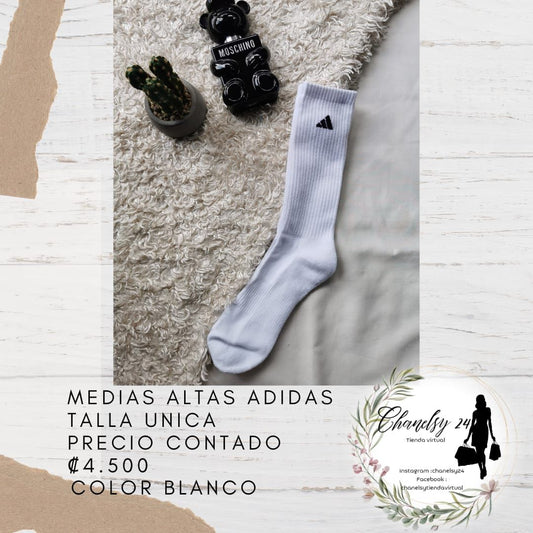 Medias Altas Adidas De Caballero