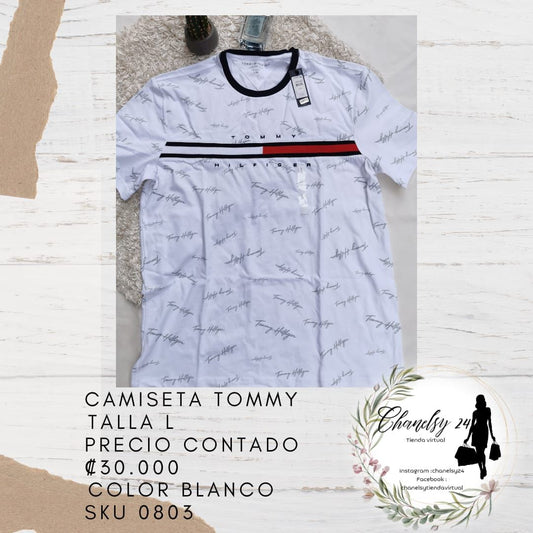 Camisa para Hombre Tommy Hilfiger Talla L