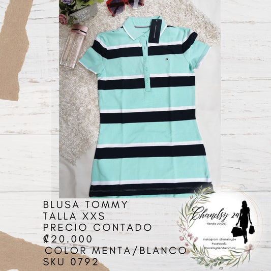 Blusa Tommy Hilfiger Talla XXS