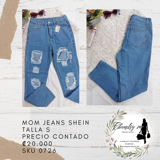 Pantalón Mom Jeans Shein