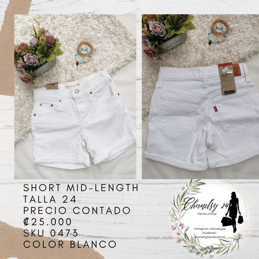 Short Mid-Length Levi's Talla 24
