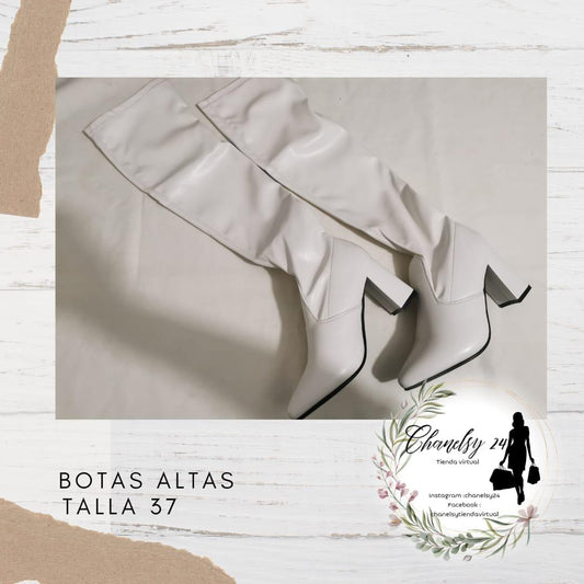 Botas Altas De Mujer